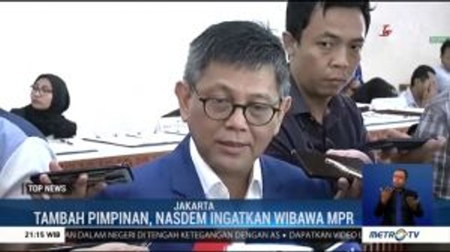 Soal Tambahan Kursi Pimpinan MPR, NasDem: Utamakan Aspirasi Masyarakat
