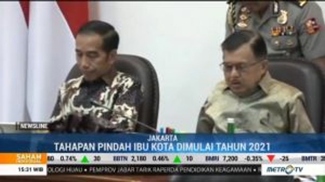Proses Pindah Ibu Kota Ditargetkan Mulai 2021