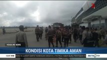 Ratusan Personil Brimob Tiba di Timika