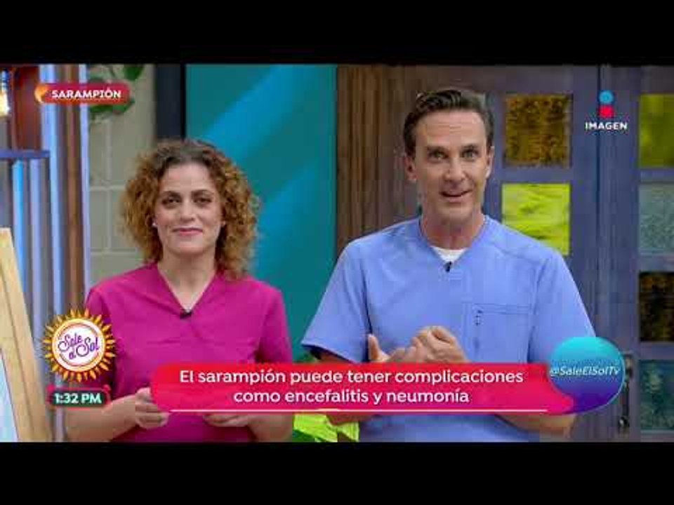 Sarampión: Qué es, cómo se contagia, síntomas y complicaciones | Sale el Sol