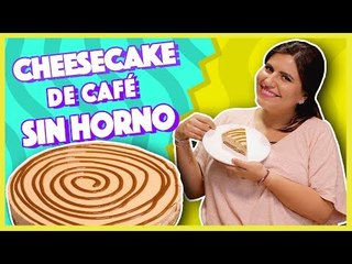 Cheesecake de café capuchino sin horno | Cocina Delirante