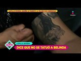 ¡Captamos el tatuaje de Belinda en el brazo de Lupillo! | De Primera Mano