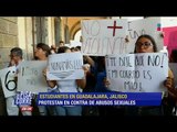 Protestan en Guadalajara por abusos sexuales a estudiantes de la UDG | De Pisa y Corre