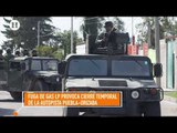 Fuga de gas LP provoca cierre temporal de la autopista Puebla-Orizaba