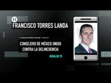 Castigar a consumidores de drogas es el mundo al revés: Francisco Torres