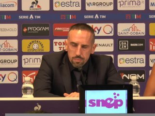 Fiorentina - Ribéry : "Pas venu ici pour concurrencer Cristiano Ronaldo"