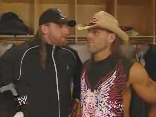 RAW Triple H asks HBK to be his partner