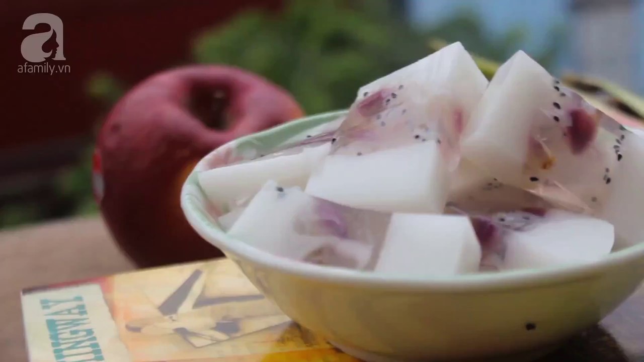Cách làm Thạch rau câu trái cây ngon