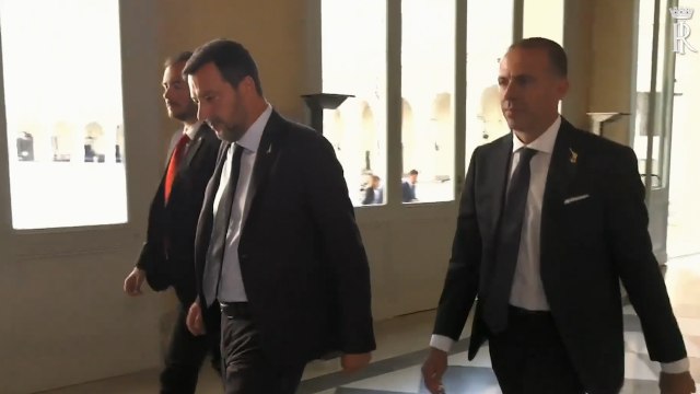 Los políticos italianos en las consultas para el nuevo gobierno