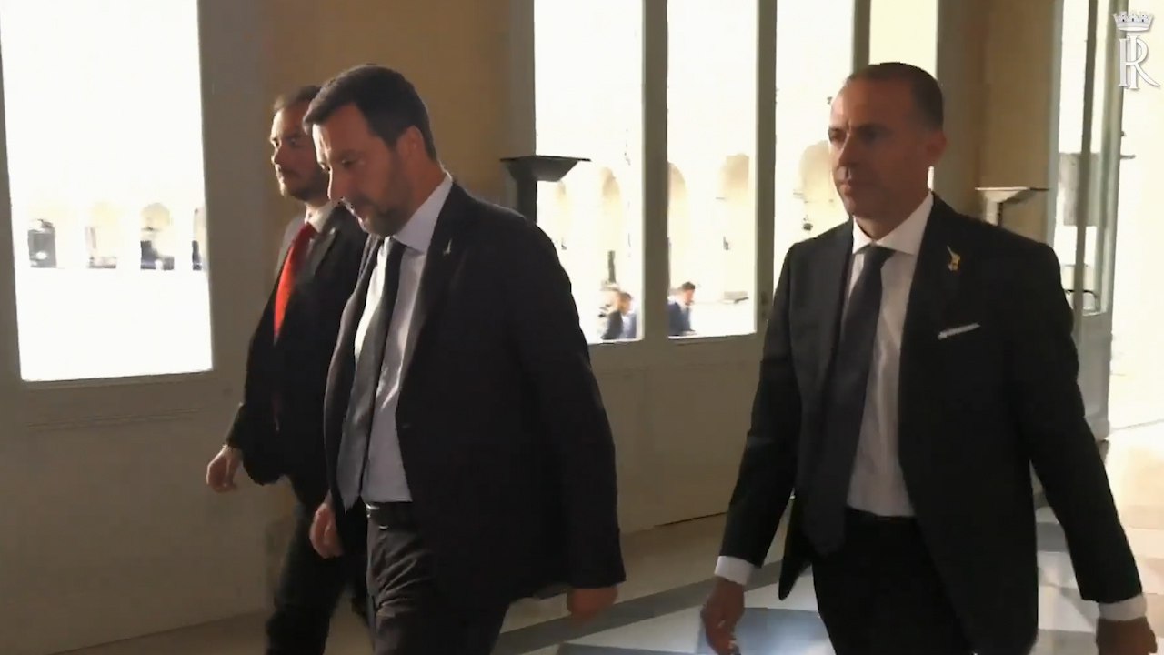 Los políticos italianos en las consultas para el nuevo gobierno