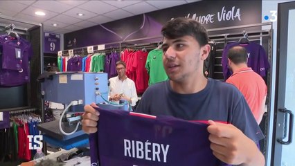 Florence en folie pour l'arrivée de Franck Ribery