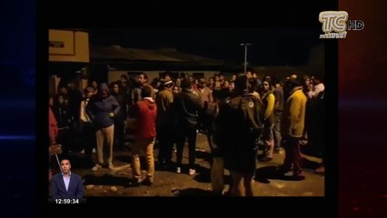 Patrullero fue destruido por tres presuntos delincuentes en Quito