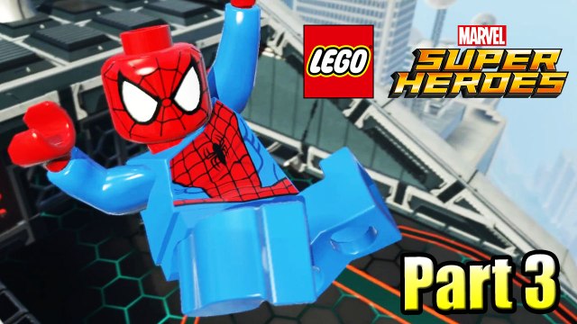 LEGO Marvel Super Heroes #3 — Spider-Man & Black Widow & Hawkeye {PS4} Walkthrough part 3