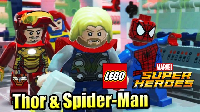 LEGO Marvel Super Heroes #10 — Thor & Spider-Man {PS4} Walkthrough part 10