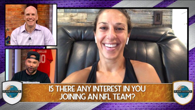 Planet Futbol: Carli Lloyd Discusses the Inquiries She's Heard About Joining The NFL
