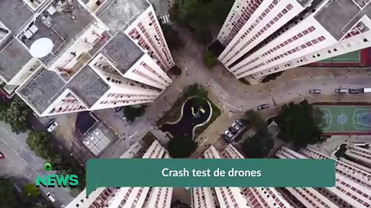 Crash test de drones