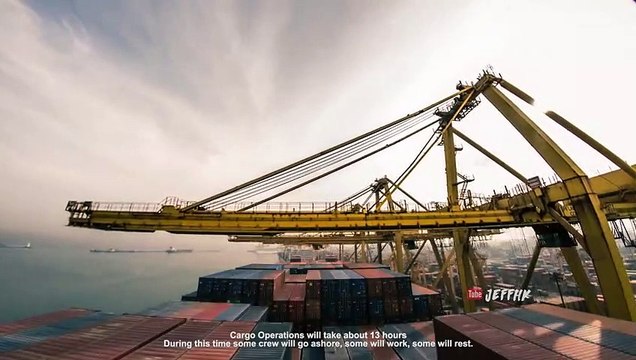 30 Days Timelapse at Sea 4K Through Thunderstorms, Torrential Rain & Busy Traffic (viral video)