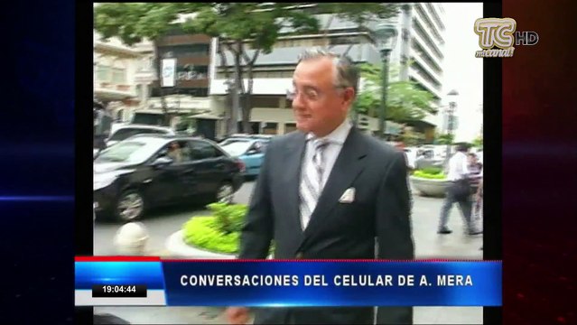 Según conversaciones extraídas de su celular, Alexis Mera aspiraba entrar al anonimato