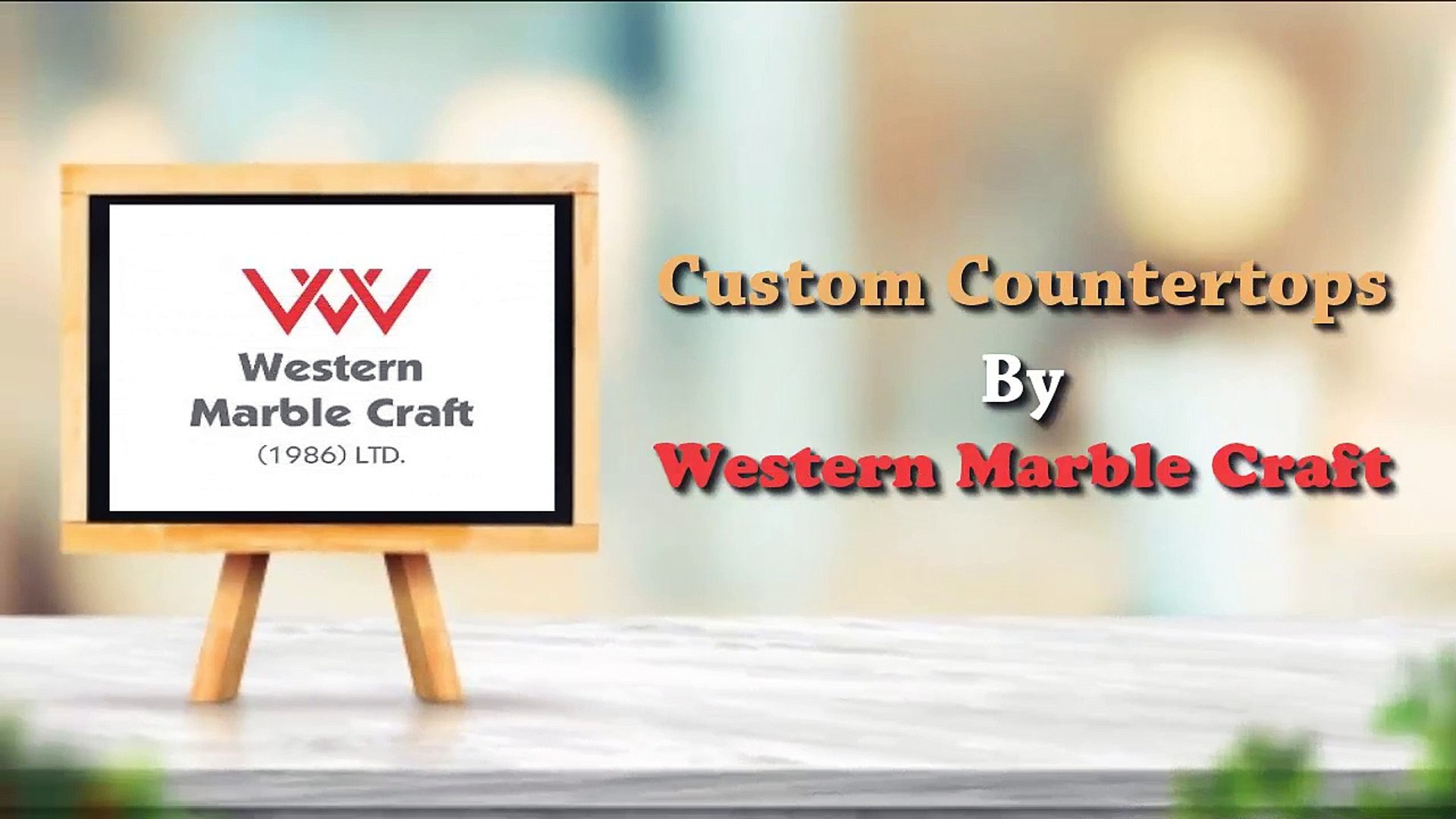 Custom Countertops By Western Marble Craft Video Dailymotion