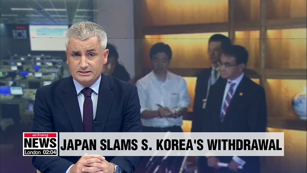Tokyo's FM Taro Kono criticizes Seoul's decision to withdraw from GSOMIA