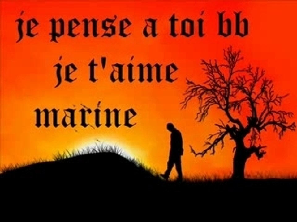 marouane + marine = mour pour tjr