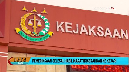 Pemeriksaan Selesai, Habil Marati Diserahkan ke Kejari