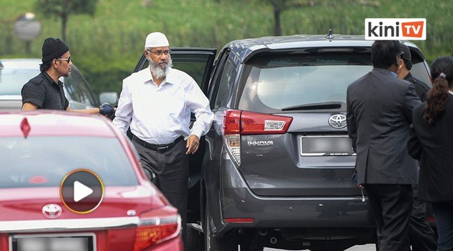 Zakir Naik buat laporan polis terhadap Ramasamy mengenai wawancara media India
