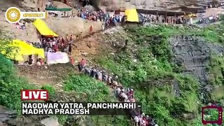 Catch live and exclusive visuals from nagdwar yatra, panchmarhi.