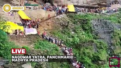 Watch Live: Exclusive Footage of Nagdwar Yatra in Panchmarhi 🌄