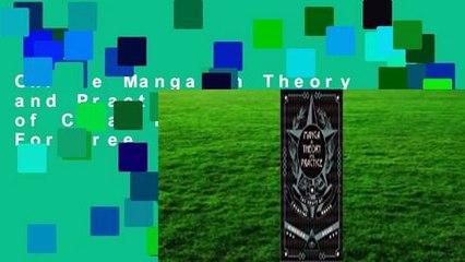 Online Manga in Theory and Practice: The Craft of Creating Manga  For Free