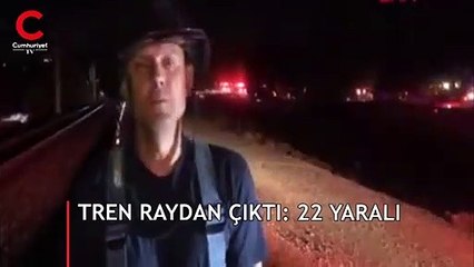 Kaliforniya’da bir tren raydan çıktı: 22 yaralı