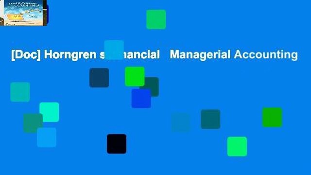 [Doc] Horngren s Financial Managerial Accounting