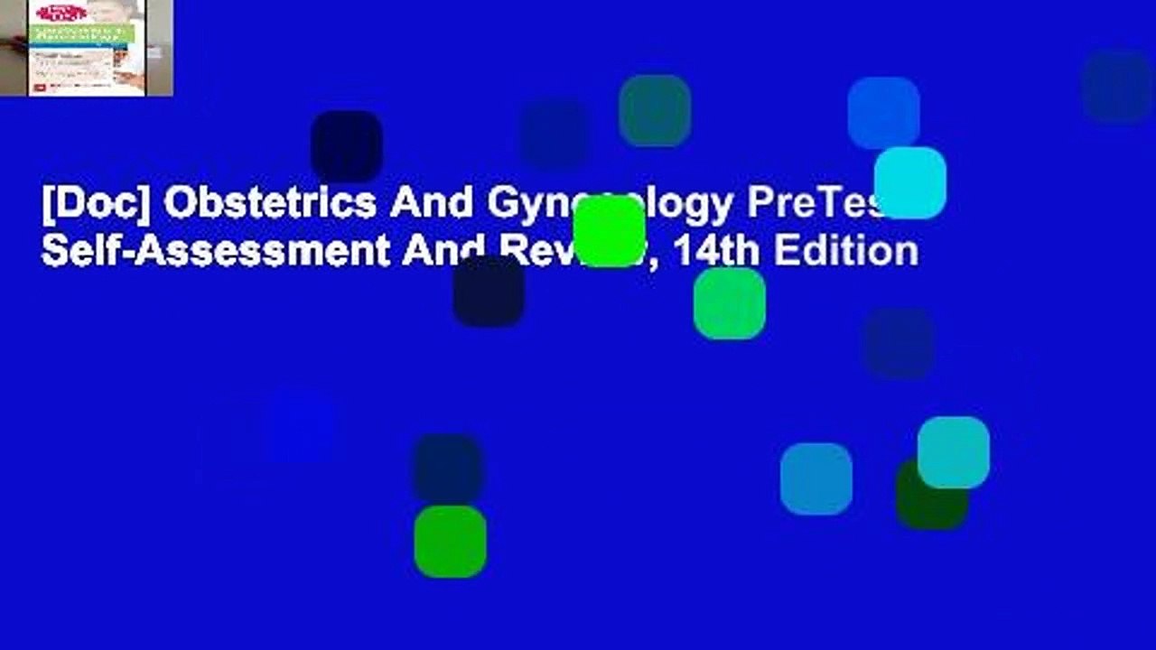 [Doc] Obstetrics And Gynecology PreTest Self-Assessment And Review, 14th Edition