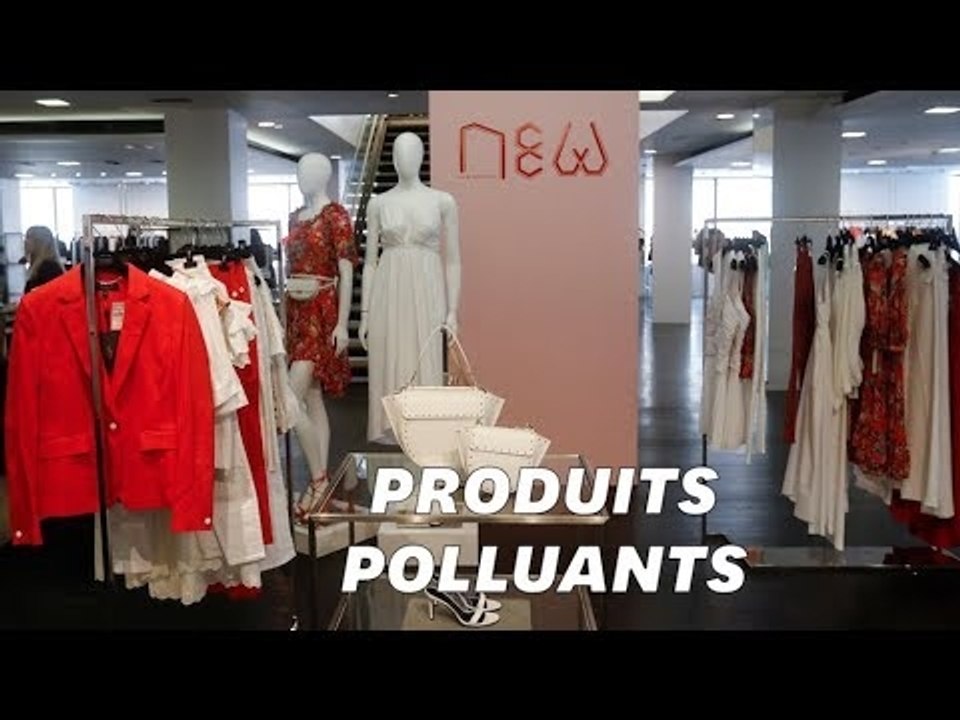Les vêtements génèrent beaucoup de pollution dès leur confection
