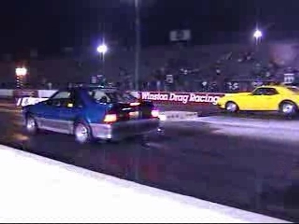 Ford Mustang 5.0 NOS Vs. Chevy Camaro RS-SS