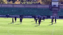 Entrenamiento del Betis en la Ciudad Deportiva