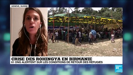 Myanmar : 61 ONG alertent sur les conditions de retour des réfugiés rohingyas