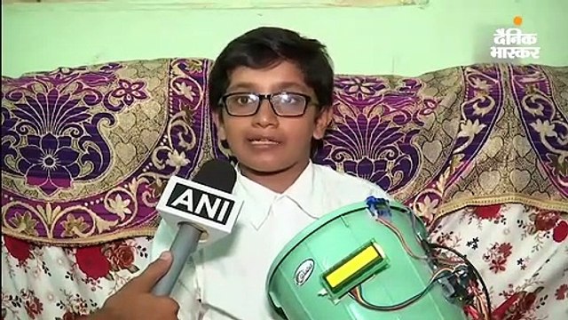 12 साल के बच्चे ने बनाई स्मार्ट डस्टबिन, कचरा भरने पर नगर निगम को भेजती है अलर्ट
