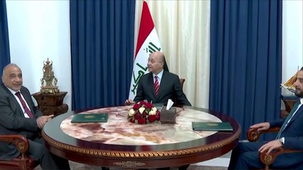 صور تظهر حجم الدمار بعد قصف مستودعات الأسلحة بالعراق