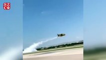 ‘Uçamaz’ denen THK uçaklarından yangın söndürme tatbikatı