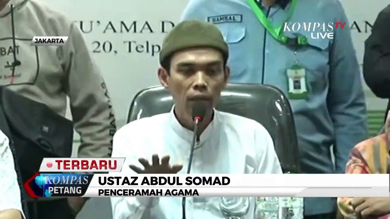 Ustadz Abdul Somad Apakah Perlu Saya Meminta Maaf