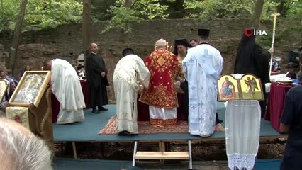 Fener Rum Patriği Bartholomeos Balıkesir'de ayin yönetti