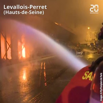 Levallois-Perret: Le marché couvert entièrement détruit par un incendie