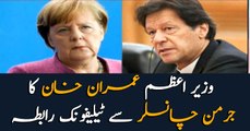 PM Imran Khan telephonic contact with German Chancellor