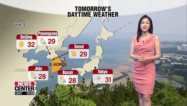 Comfortable weekend weather with highs lingering below 30 degrees Celsius _ 082319