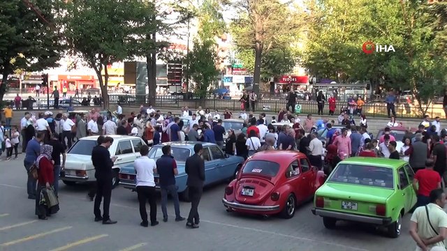 Klasik otomobil tutkunları Kastamonu’da buluştu
