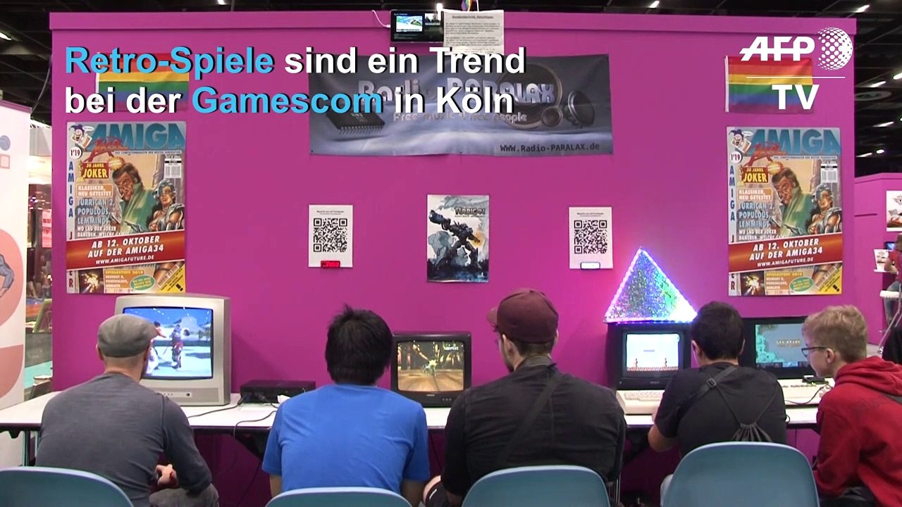 Zurück in die 70er: Retrospiele bei der Gamescom
