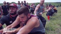 Georgia's rugby boot camp... literally