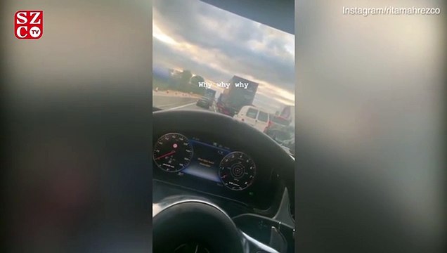 Ünlü futbolcunun eşinden tepki çeken video