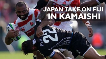 Japan vs Fiji in reborn city of Kamaishi